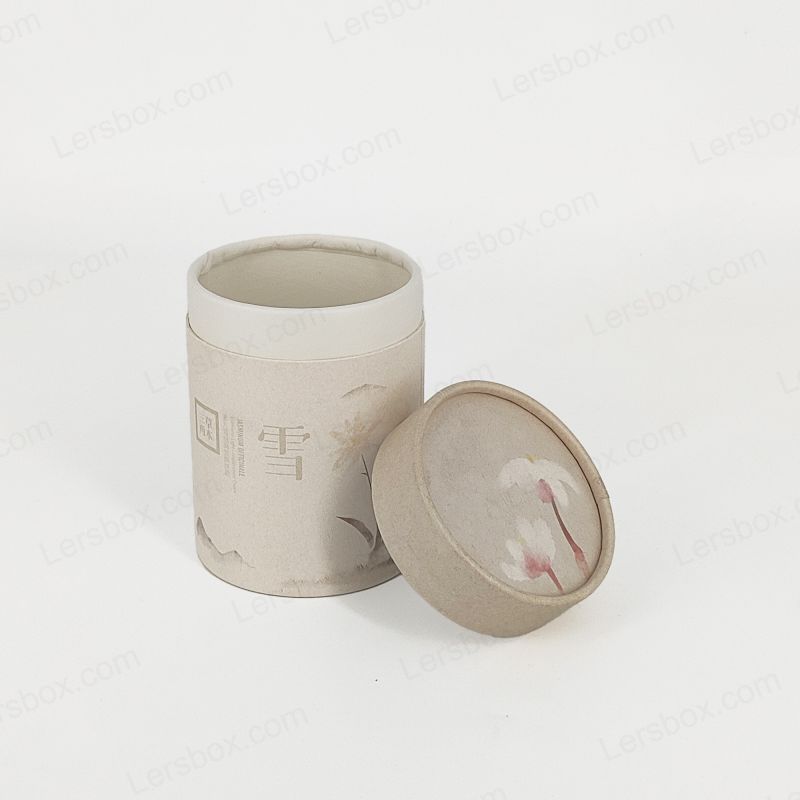 Allsidig papirrørboks for sikre kabinetter, tilpasset merkevarebygging og bærekraftige emballasjeløsninger HT004