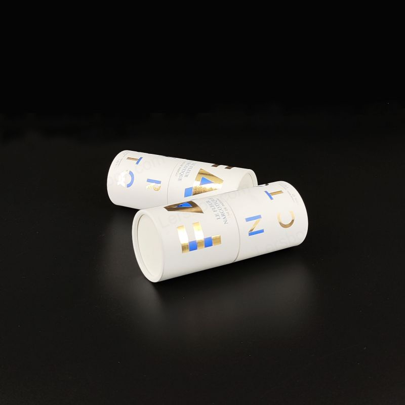 Sammenleggbare papirrørbokser for effektiv lagring og elegant produktemballasjealternativer HT003