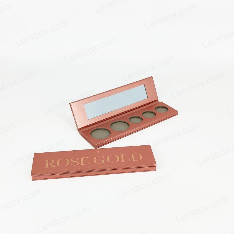 Tilpassbar magnetisk øyenskygge -palett Høy kvalitet Eye Makeup With Dark Skin Tone PS Mirror Pigments Tom Beauty Pans Palette 004